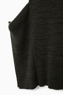 Юбка шерстянная асиметричная COS cos1216595 XS Хаки