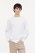 Лонгслів H&M 271024743 M Білий