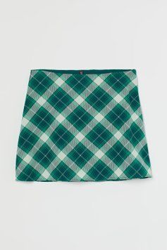 Юбка H&M 271000044 34 Зеленый