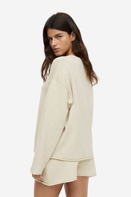 Джемпер H&M 271164492 XL Кремовий