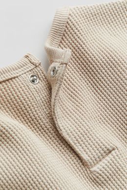Костюм (топ, Шорты) H&M 271229090 86 Темно-Бежевый