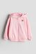 Толстовка H&M 271101992 98 Светло-Розовый/Barbie