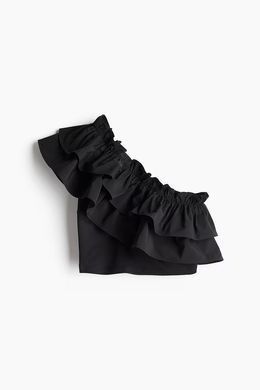 Топ H&M 271275071 S Чорний