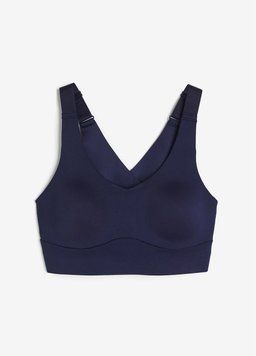 Бюстгальтер спортивний H&M 271124746 S Темно-синій