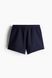 Шорты H&M 271201719_navy XL Темно-Синий