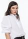 Блуза H&M 271126854 XS Білий