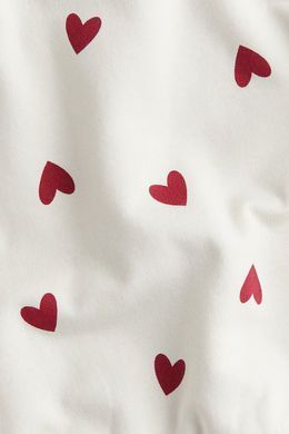 Світшот H&M 270579010 104 Кремовий/Сердечка
