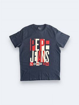 Футболка Pepe Jeans PM508563 M Темно-синій