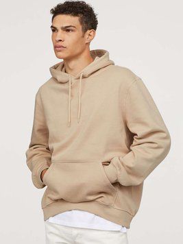 Худі H&M 270685814_beige XS Бежевий