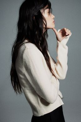 Кардиган H&M 271208545 L Кремовий