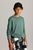 Лонгслив H&M 270980148_green 170 Темно-зеленый