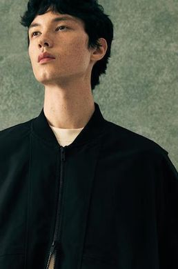 Куртка демісезонна H&M 271235562 M Чорний