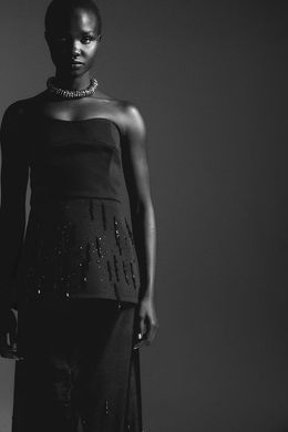 Топ H&M Edition 271260451 L Чорний