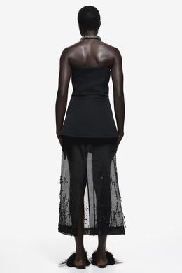 Топ H&M Edition 271260451 L Чорний