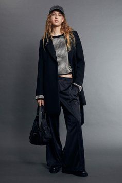 Пальто H&M 271161628 S Чорний