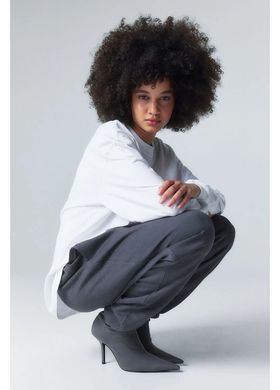 Джогери H&M 270975845_darkgray M Темно-сірий