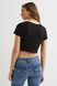 Кардиган укороченный H&M 061064791 XS Черный