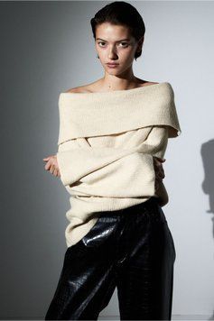 Джемпер H&M 271192801 XS Бежевый