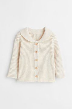 Кардиган H&M 061075097 86 Бежевий
