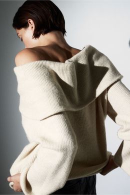 Джемпер H&M 271192801 XS Бежевый