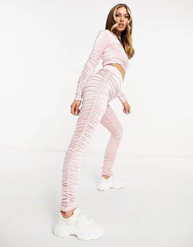 Штани MODA MINX moda020 S Рожевий