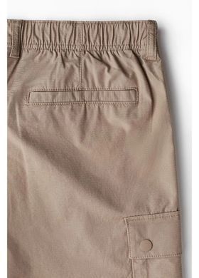 Штани карго H&M 271259388_darkbeige M Темно-бежевий