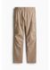 Штани карго H&M 271259388_darkbeige M Темно-бежевий