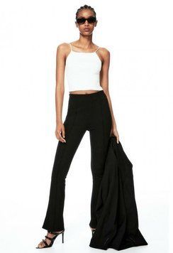 Леггинсы клеш H&M 271186831 M Черный