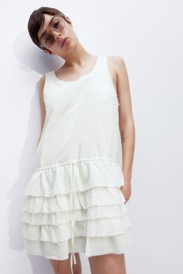 Платье H&M 271243728 L Белый