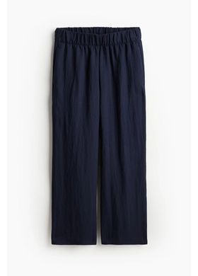Штани H&M 271222450_navy XS Темно-синій