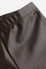 Легинсы утепленные из искуственной кожи H&M 270992042_brown XL Коричневый