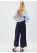 Штани H&M 271222450_navy XS Темно-синій