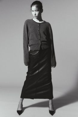 Кардиган H&M 271230735 S Темно-серый