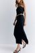 Юбка H&M 271225202_black M Черный
