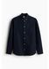 Сорочка H&M 271013956_darkblue M Синій