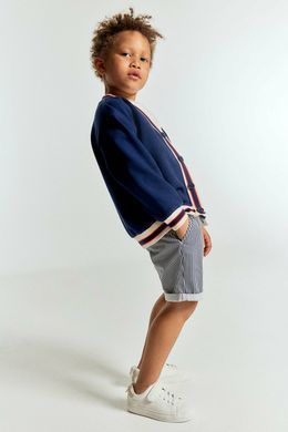 Шорты H&M 271122703 128 Белый/Синий