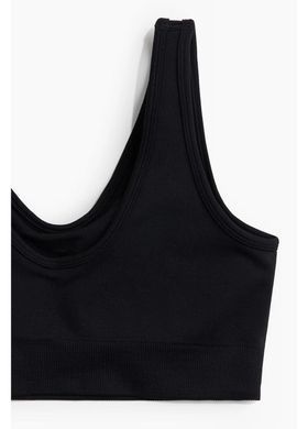 Топ спортивний H&M 271235270 S Чорний