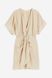 Платье H&M 271169790 XS Светло-Бежевый