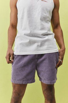 Шорты URBAN OUTFITTERS 74367921 M Сиреневый