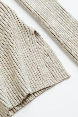 Топ H&M 271127284 L Бежевий/Сріблястий