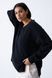 Джемпер оверсайз H&M 271089158_black M Черный