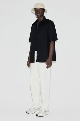 Сорочка бавовняна H&M 271028144 L Чорний