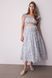 Юбка для беременных H&M 271227779 L Белый/Синий