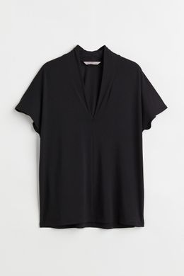 Блуза H&M 270770315 M Чорний