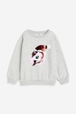 Світшот H&M 271200884 104 Сірий