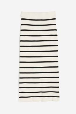 Юбка H&M 271212724 XS Бежевый/Черный