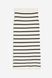 Юбка H&M 271212724 XS Бежевый/Черный