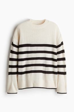 Свитер H&M 271226252 M Черный/Белый