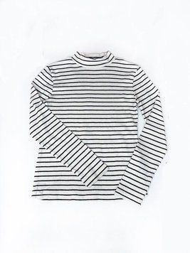 Гольф H&M 270395730_stripe 98 Білий/Чорний/Полоска