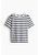 Футболка H&M 271229754_strip 134 Білий/Чорний